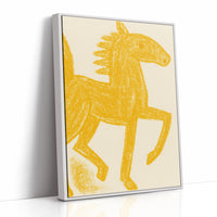 Wild Mustang In Golden Light