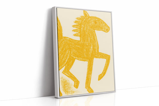Wild Mustang In Golden Light
