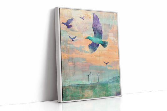 Wind Turbines Call Sacred Wings