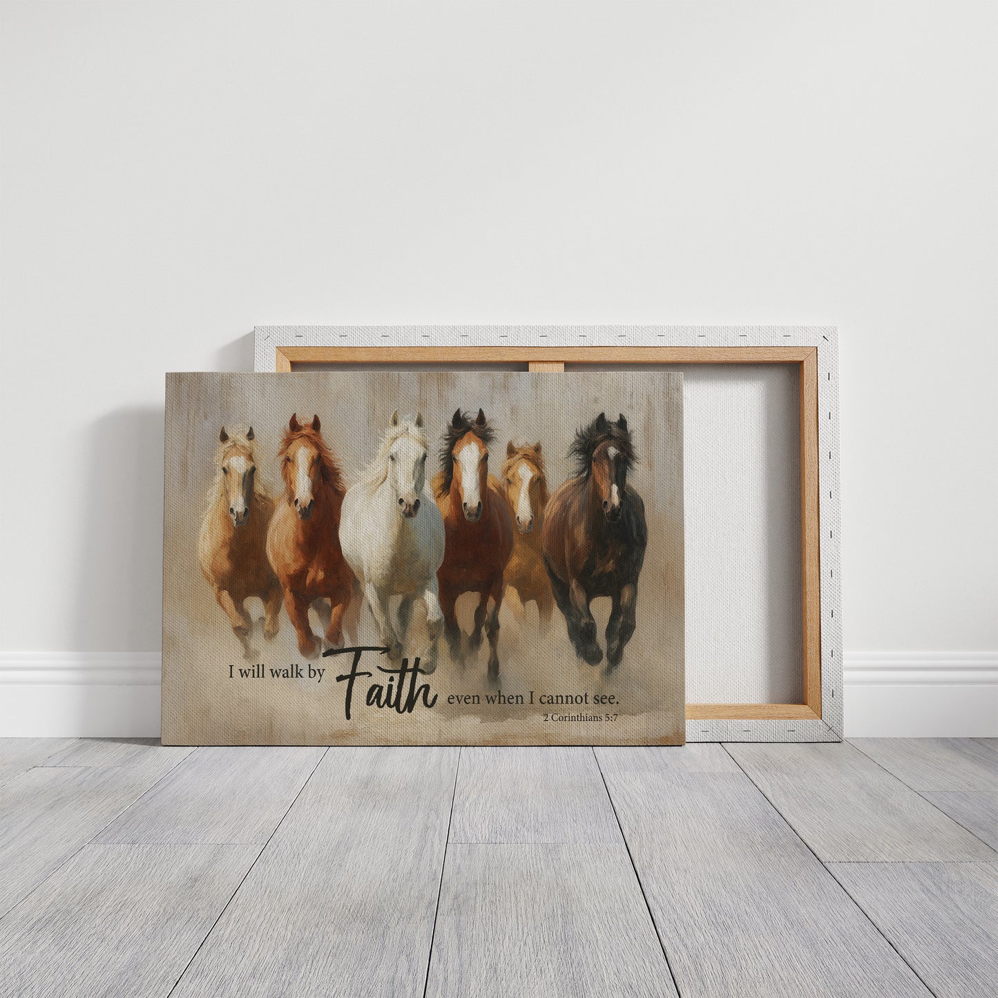 Galloping Spirit: Journey of Unwavering Faith 2 Corinthians 5:7