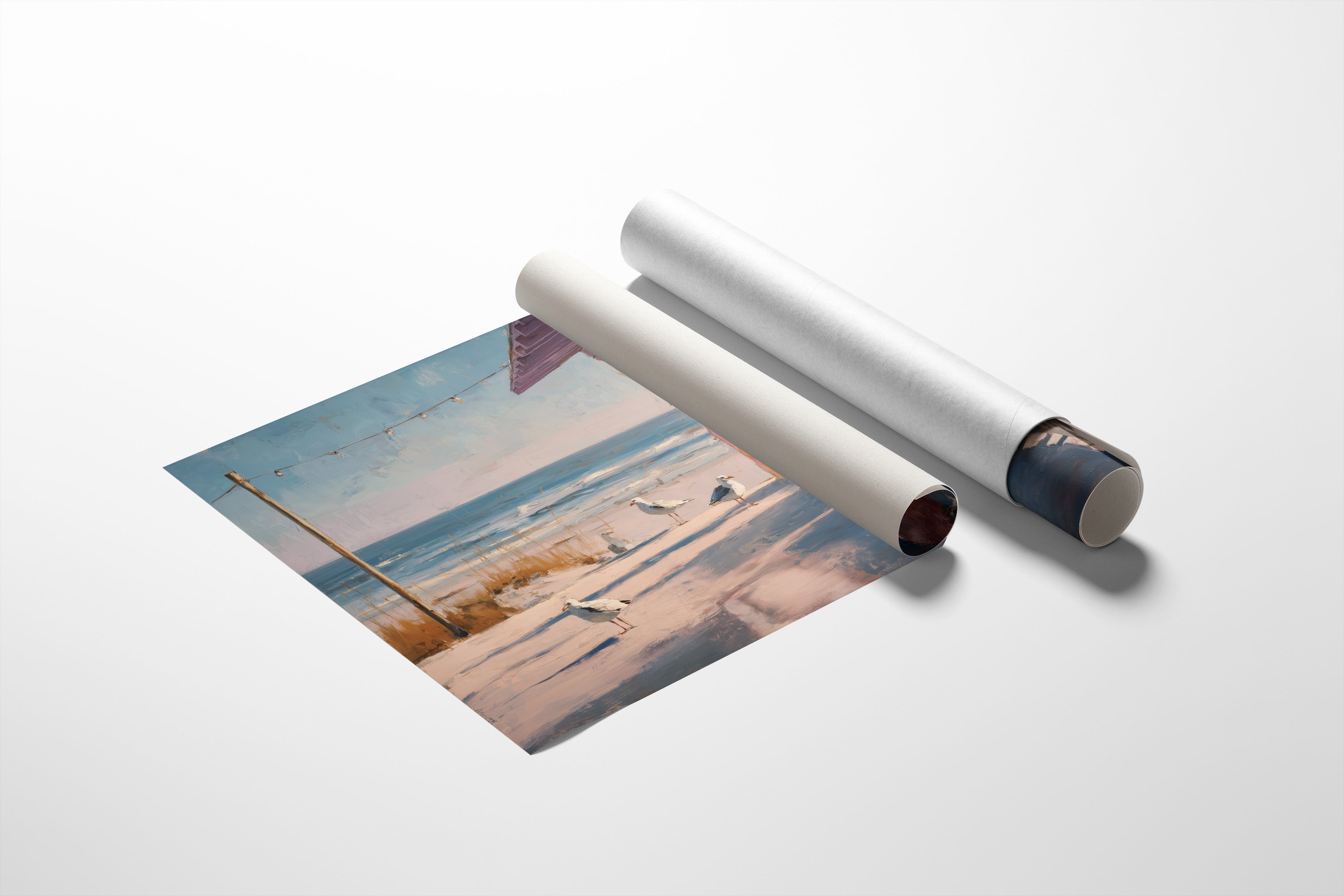 Pink Porch Meets Ocean Tides