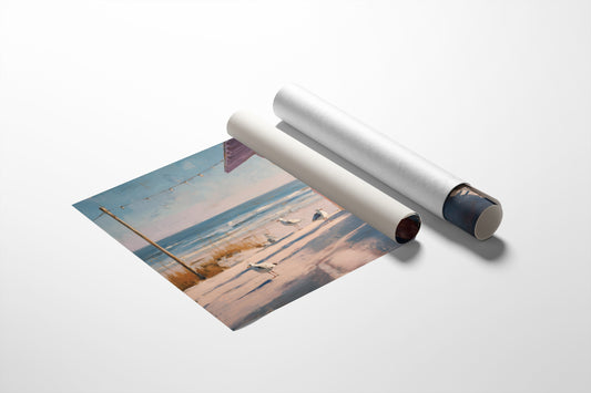 Pink Porch Meets Ocean Tides