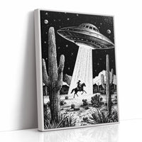 Desert Cowboy Meets Midnight Visitors