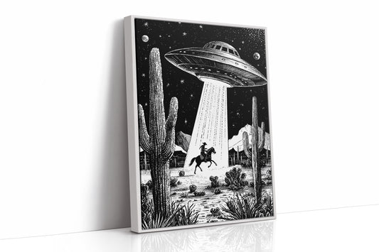 Desert Cowboy Meets Midnight Visitors