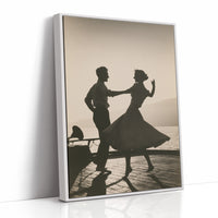 Dockside Waltz At Golden Hour