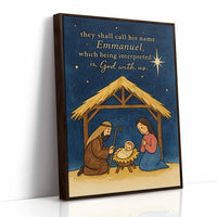 Starlit Manger Under Midnight Blue