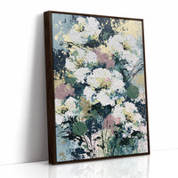 White Peonies in Sage & Slate