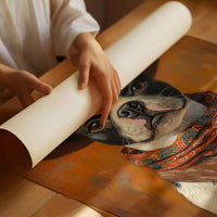 Boston Terrier Cowboy Deputy