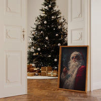 Rebel Claus Takes A Smoke Break