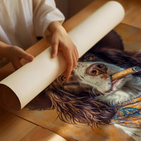 English Springer Spaniel Cowboy Sheriff