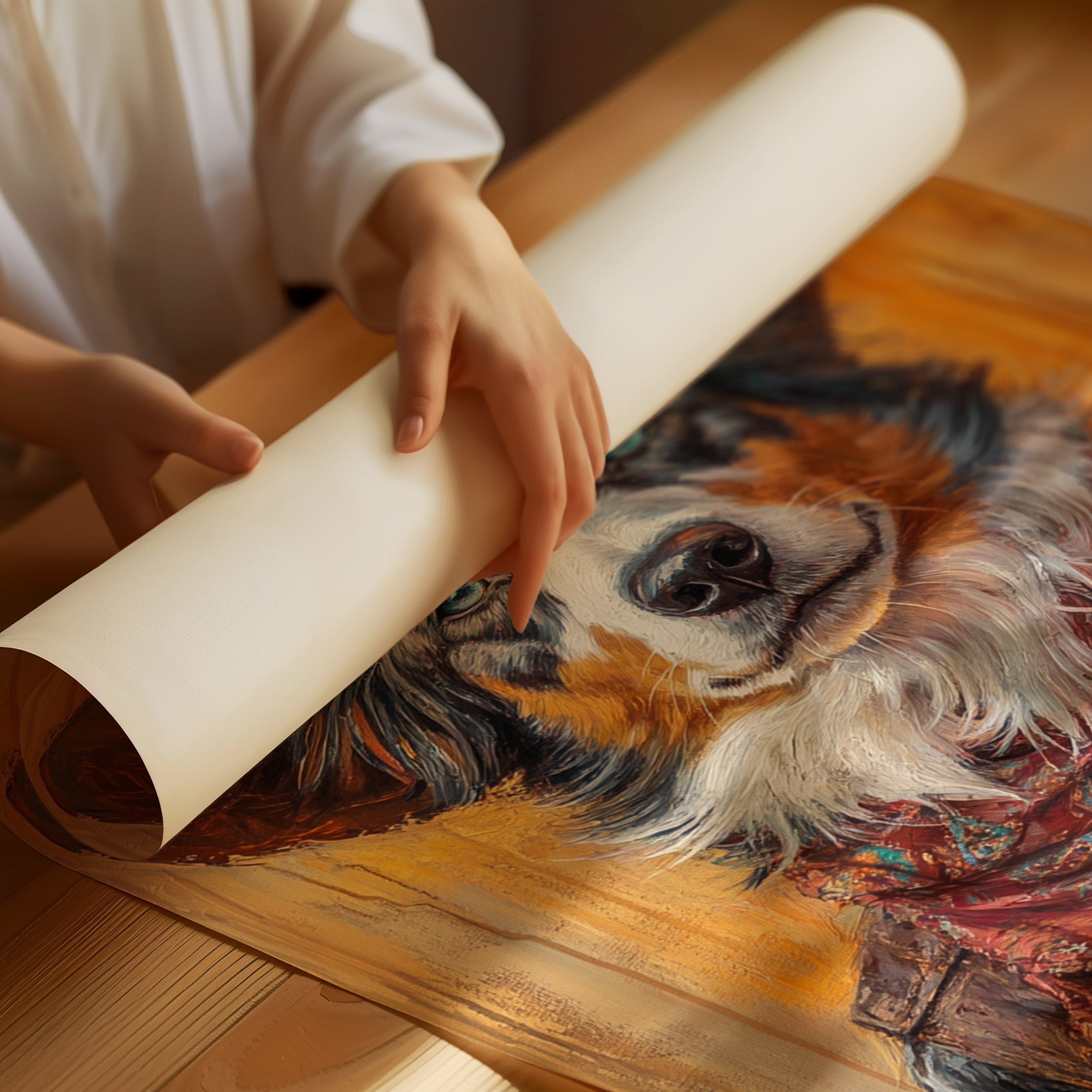 Australian Shepherd Cowboy Deputy