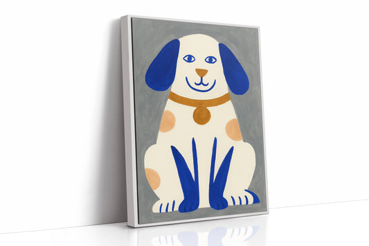 Blue Paws Paint A Happy Tale