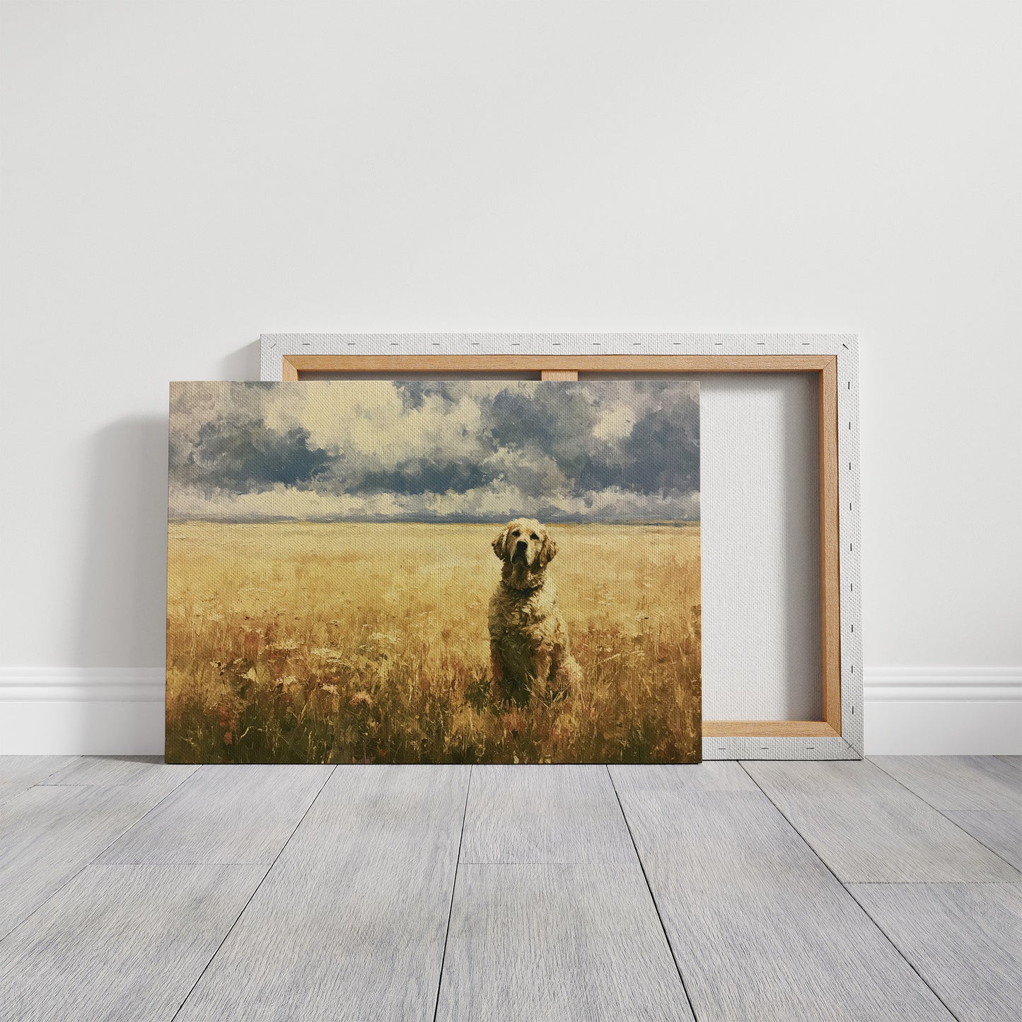 Golden Retriever, Big Sky Prairie