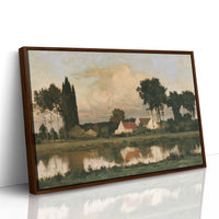 Village By Still Water