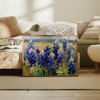 Bluebonnets Dance Under Prairie Light