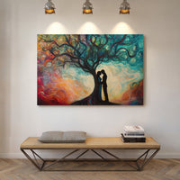 Ancient Tree Holds Love's Dance