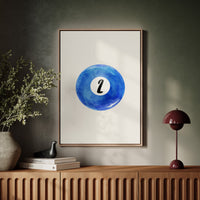 Two Ball Dances In Azure Light