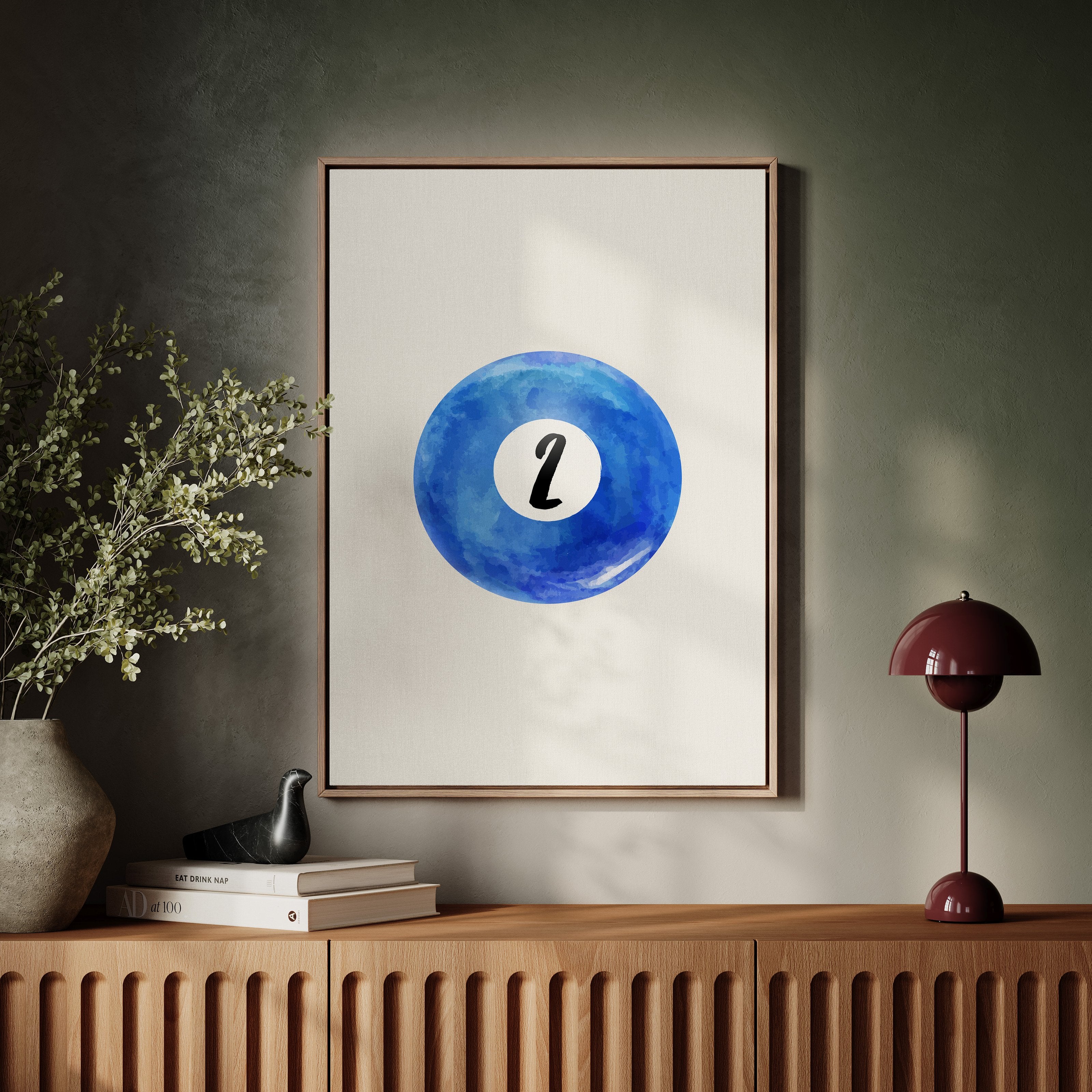 Two Ball Dances In Azure Light