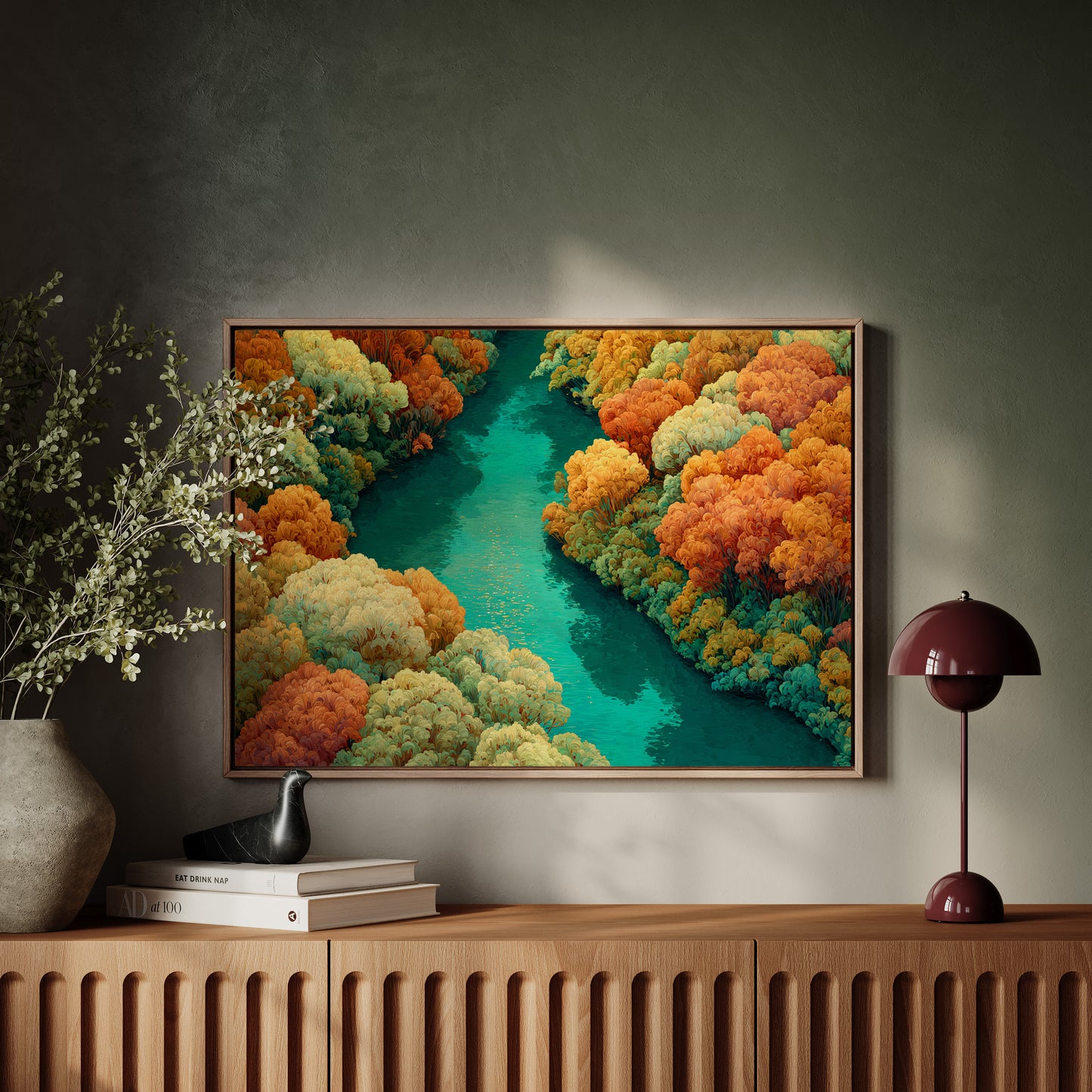 Autumn Rivers Paint The Morning