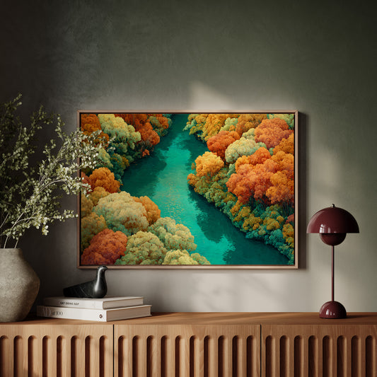 Autumn Rivers Paint The Morning