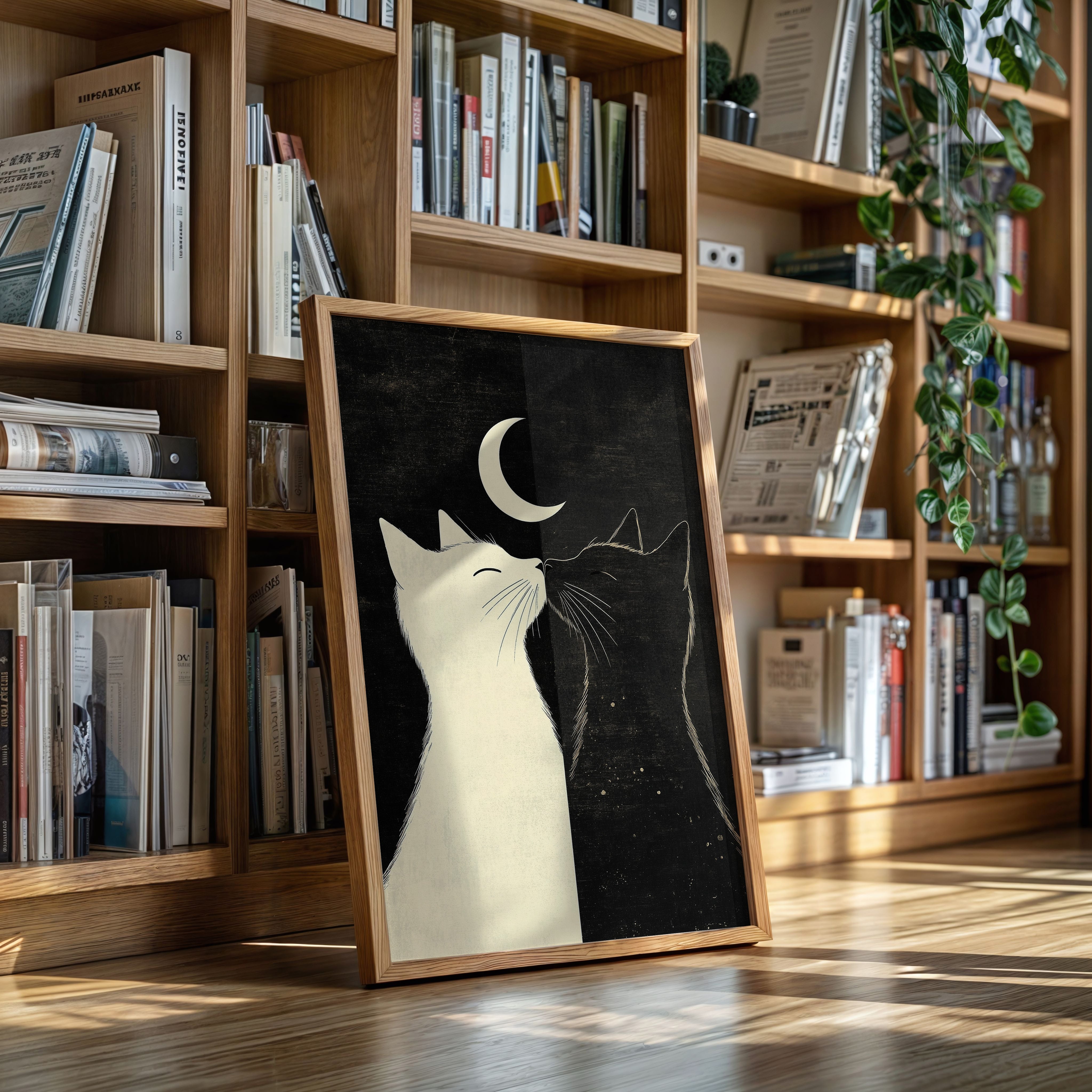 Moonlit Tales Of Two Cats