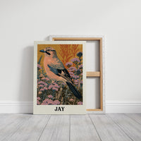 Jay Among the Wildflowers