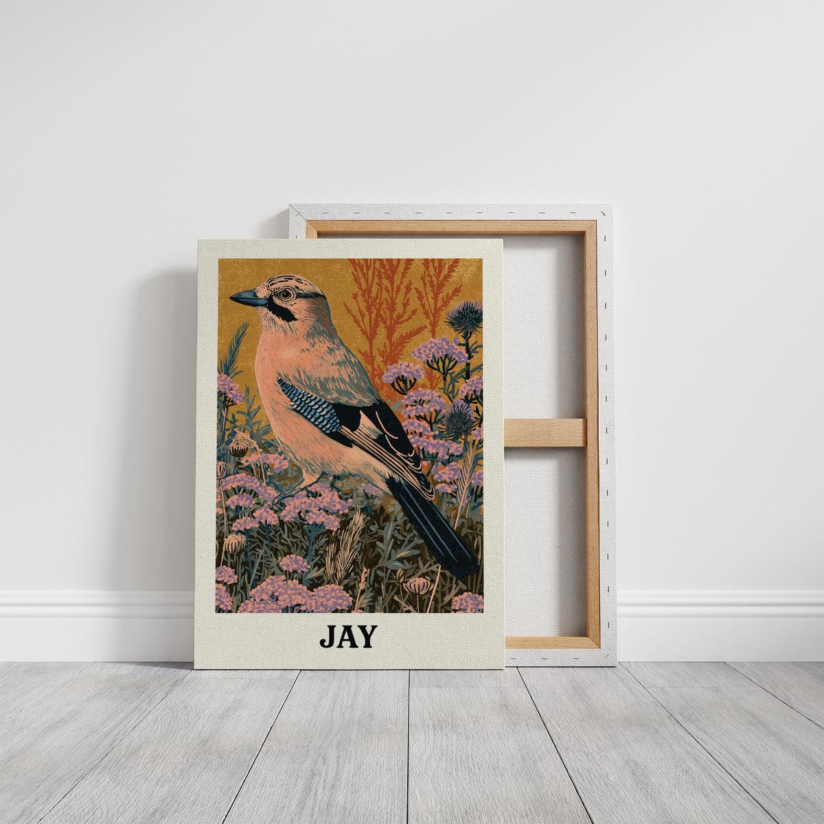Jay Among the Wildflowers
