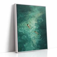 Emerald Currents: A Shared Aquatic Journey