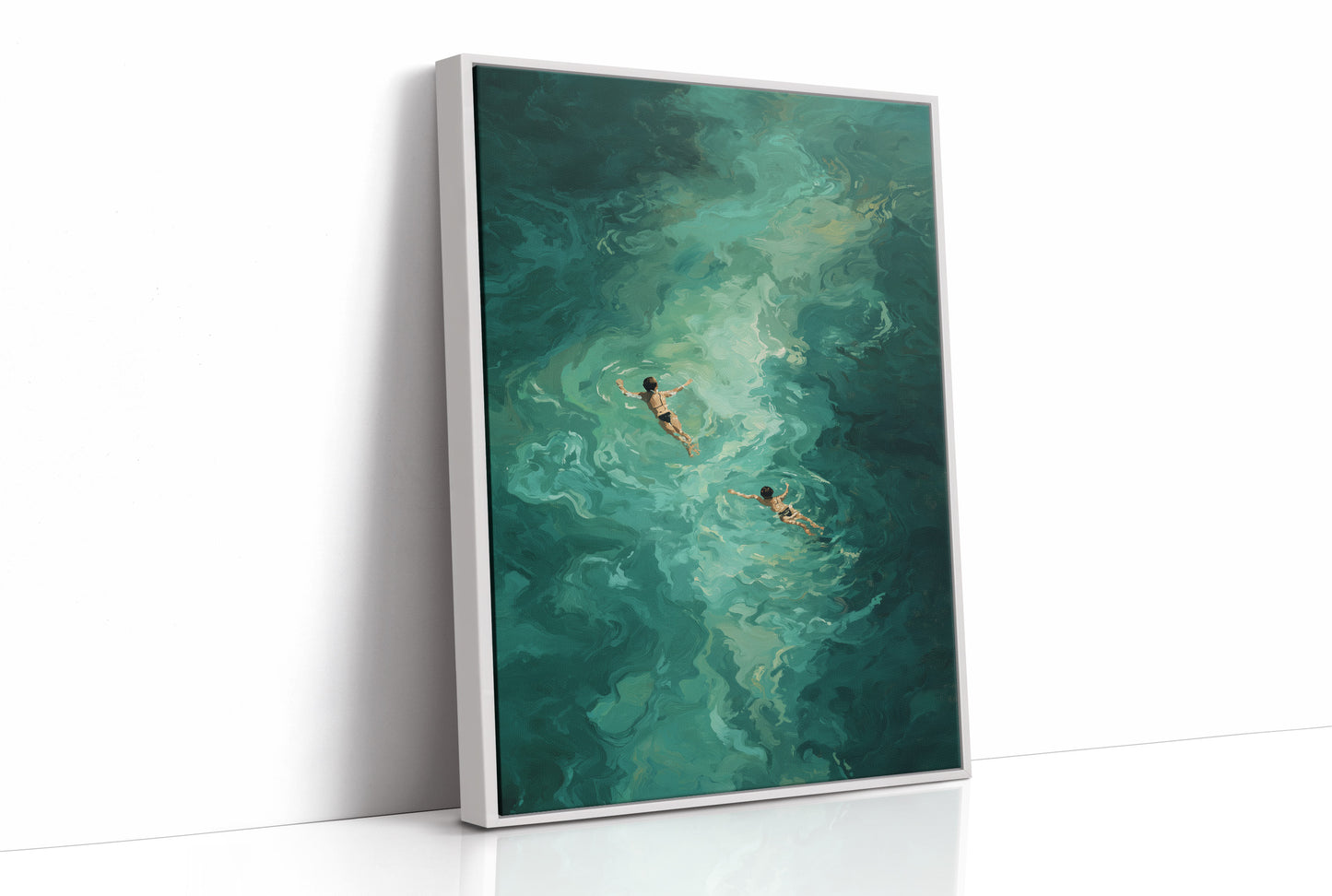 Emerald Currents: A Shared Aquatic Journey