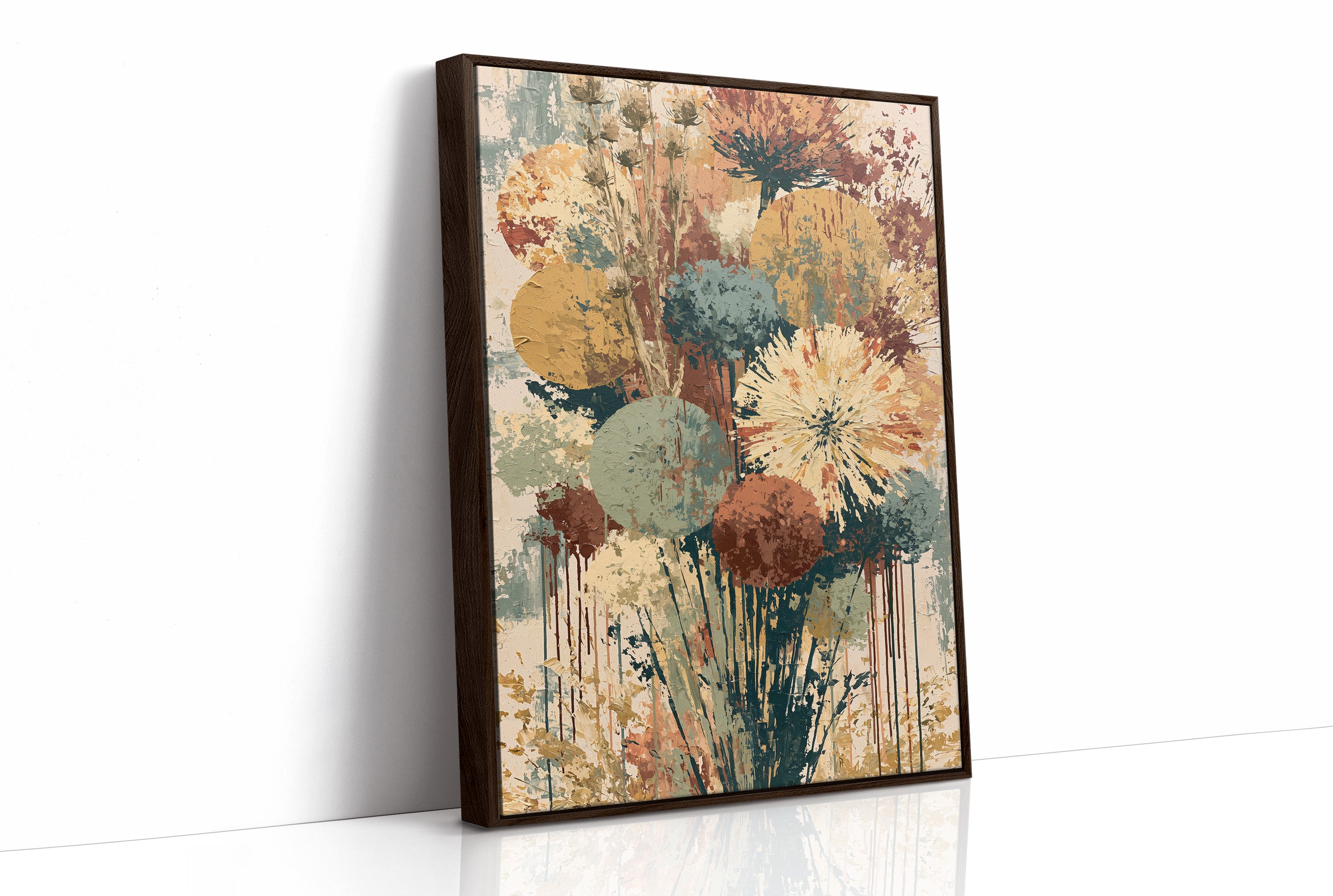 Alliums in Amber & Sage