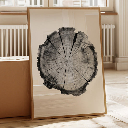 Textured Tree Ring Study