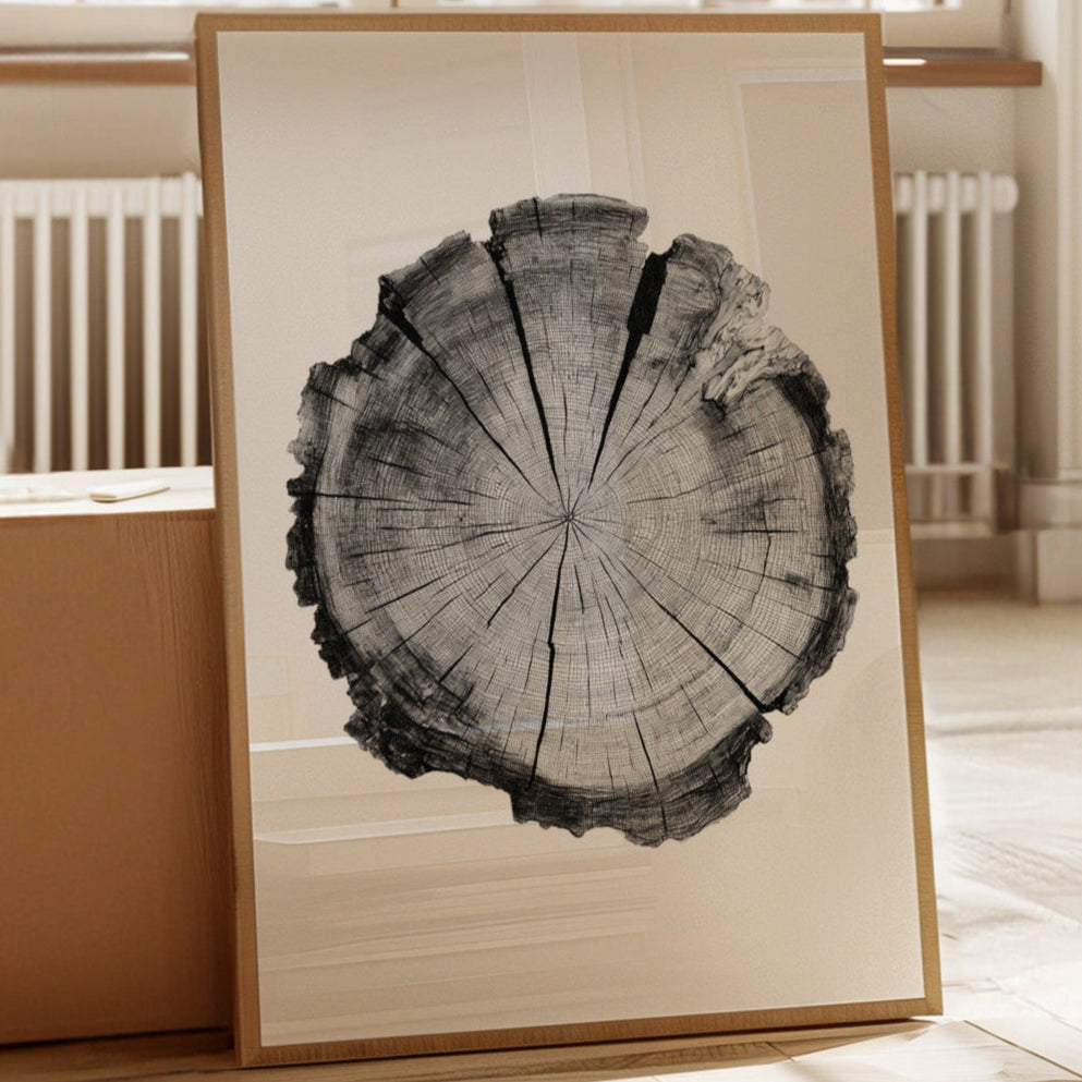 Textured Tree Ring Study