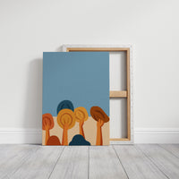 Autumn Hills Meet Clear Skies