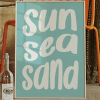 Beach Words Paint Summer Stories