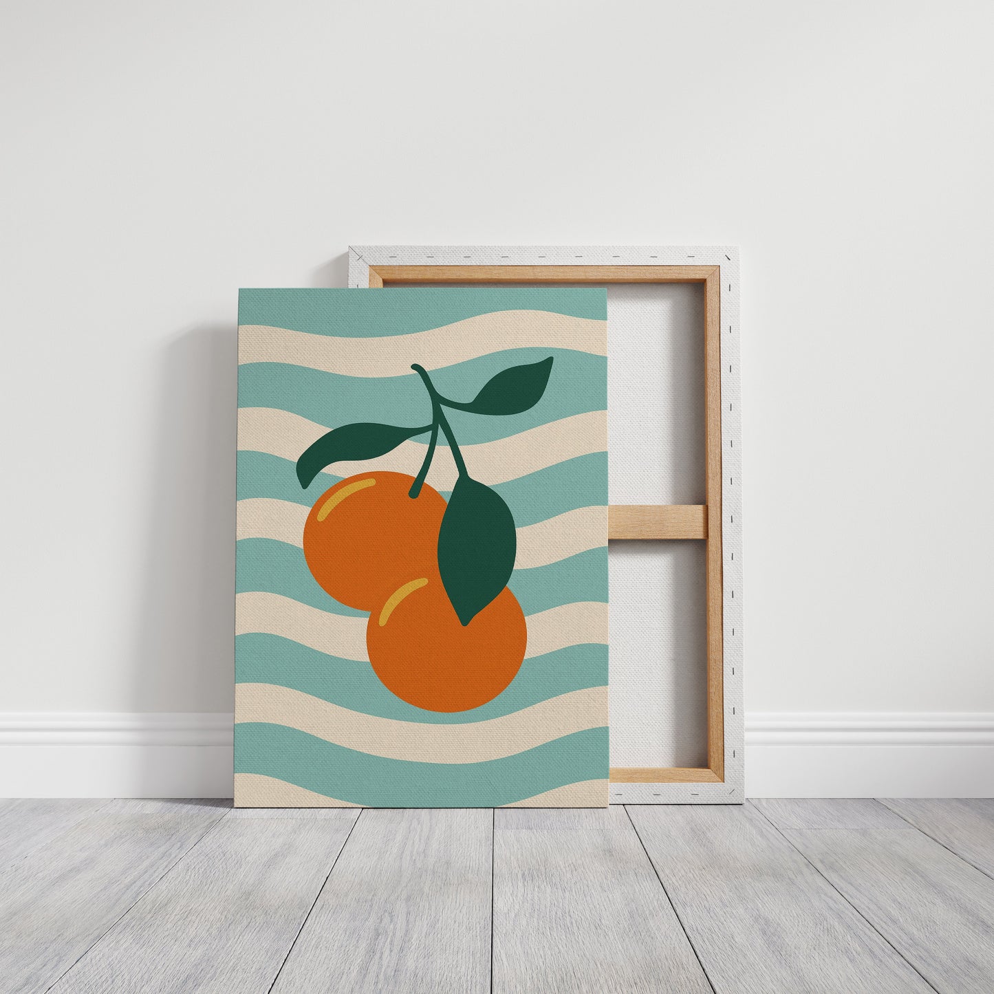 Citrus Waves On Summer Shores