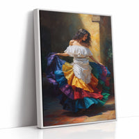 Rainbow Skirts Dance Spanish Sunlight
