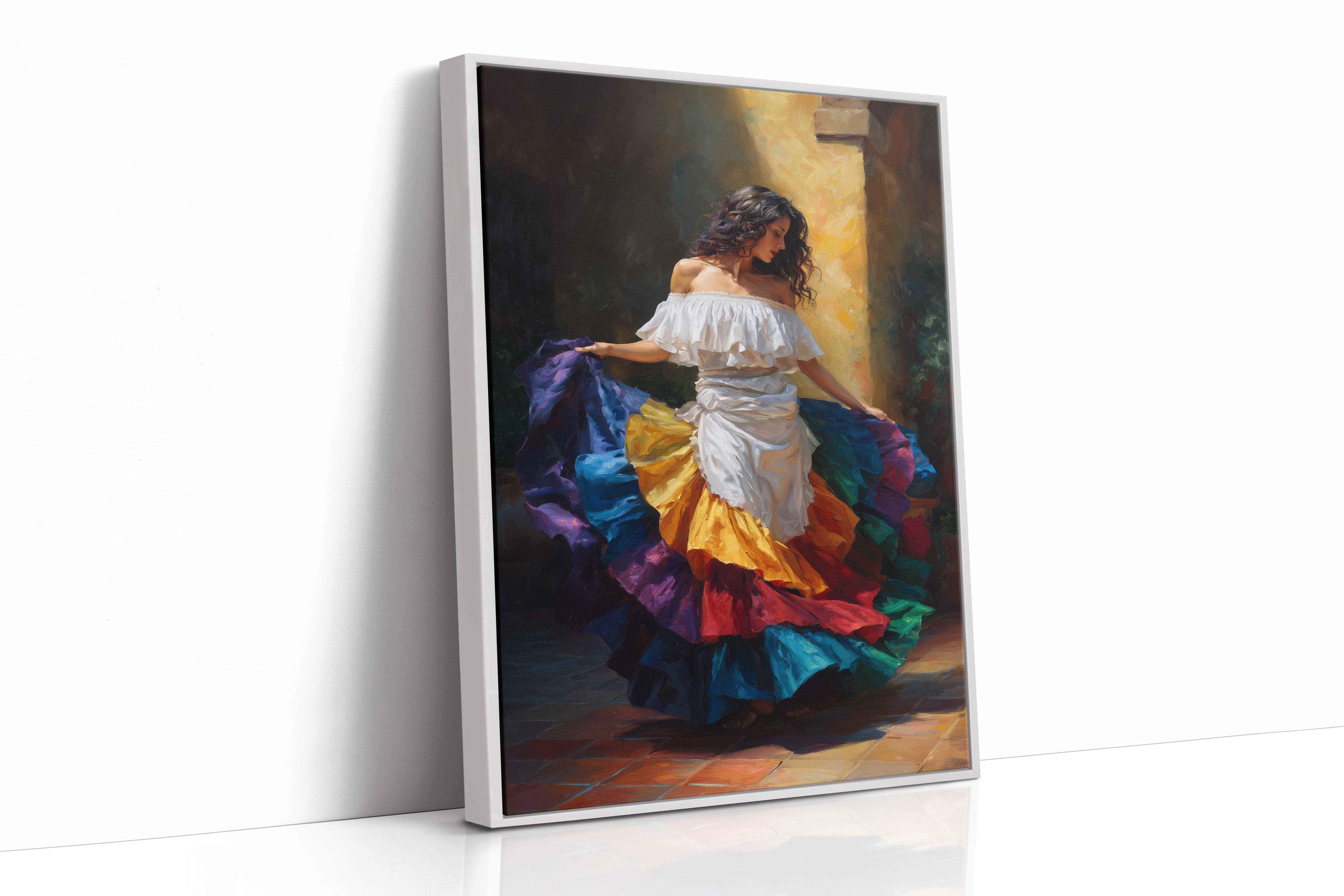 Rainbow Skirts Dance Spanish Sunlight