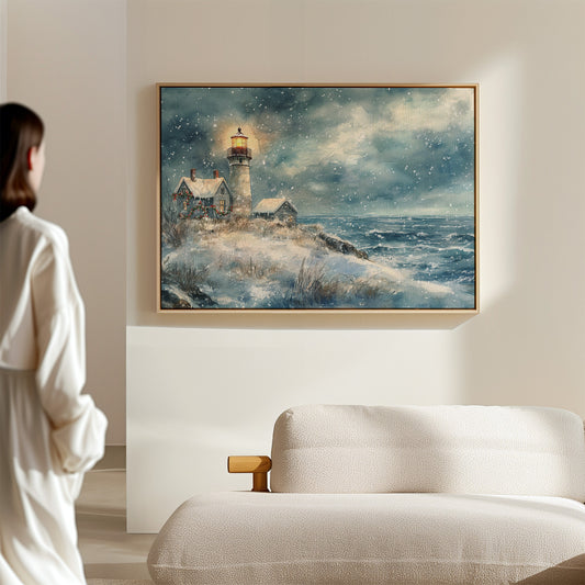 Winter Light Guides Ships Home