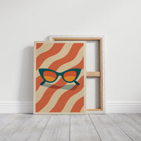 Summer Through Teal Cat Eyes