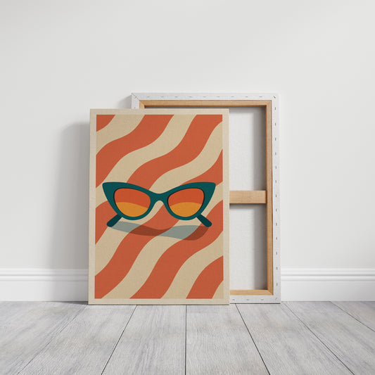 Summer Through Teal Cat Eyes