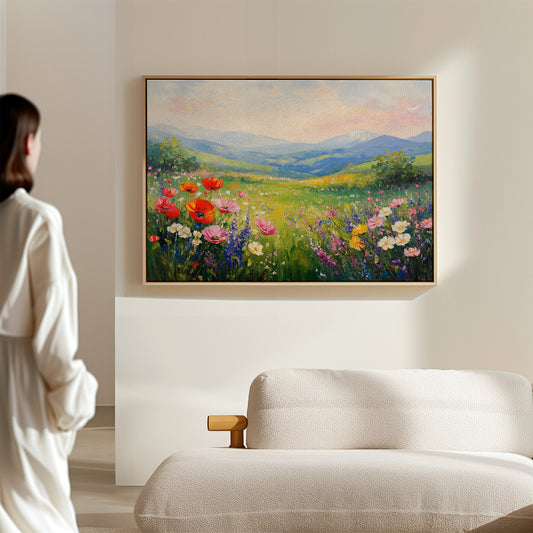 Summer Blooms Paint Mountain Dreams