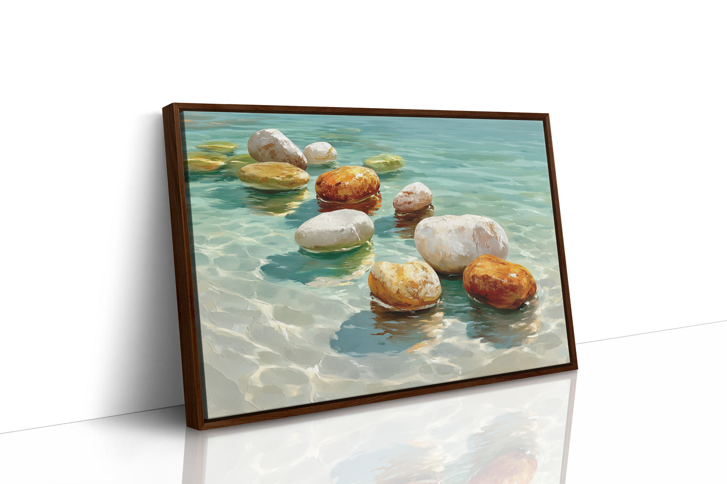 Stones Dance In Turquoise Waters