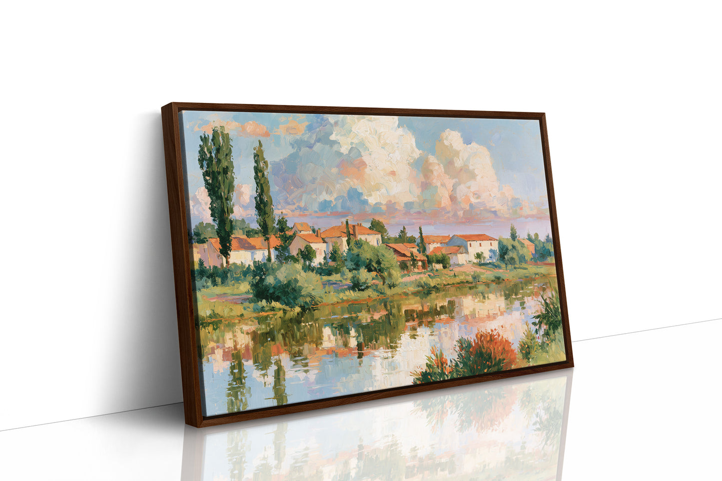 Village on Still Water