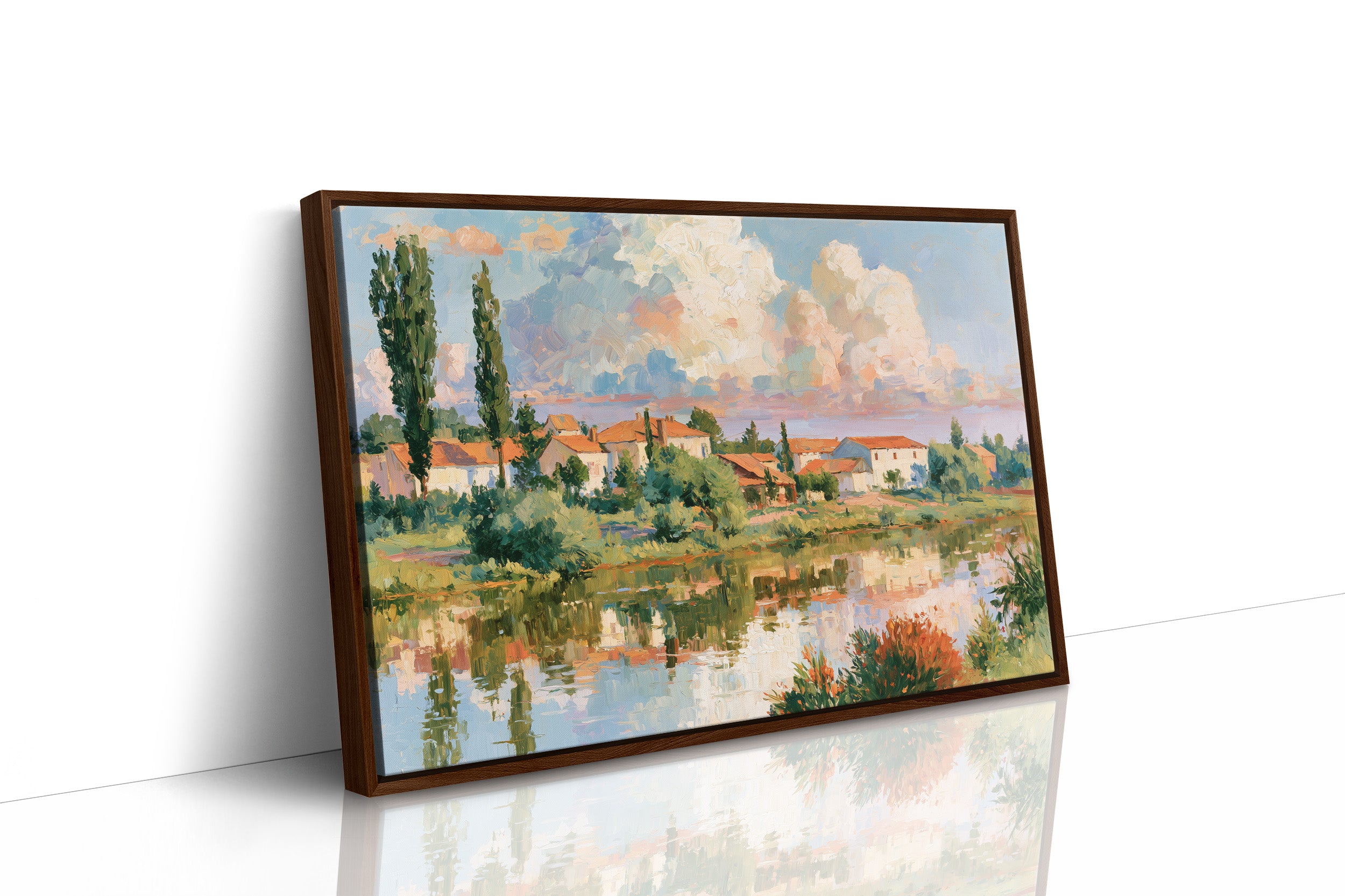 Village on Still Water