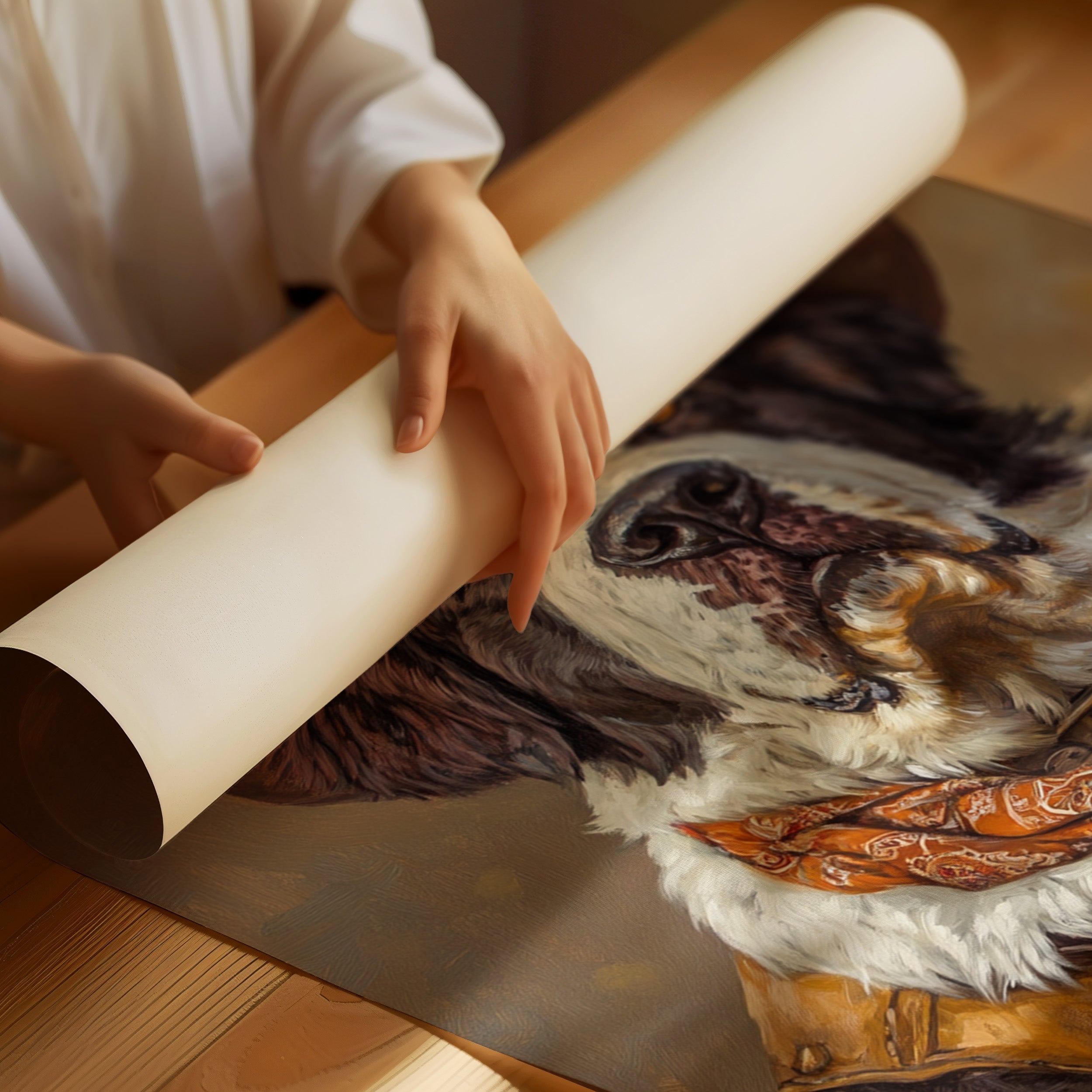 Saint Bernard Saddleback Sheriff