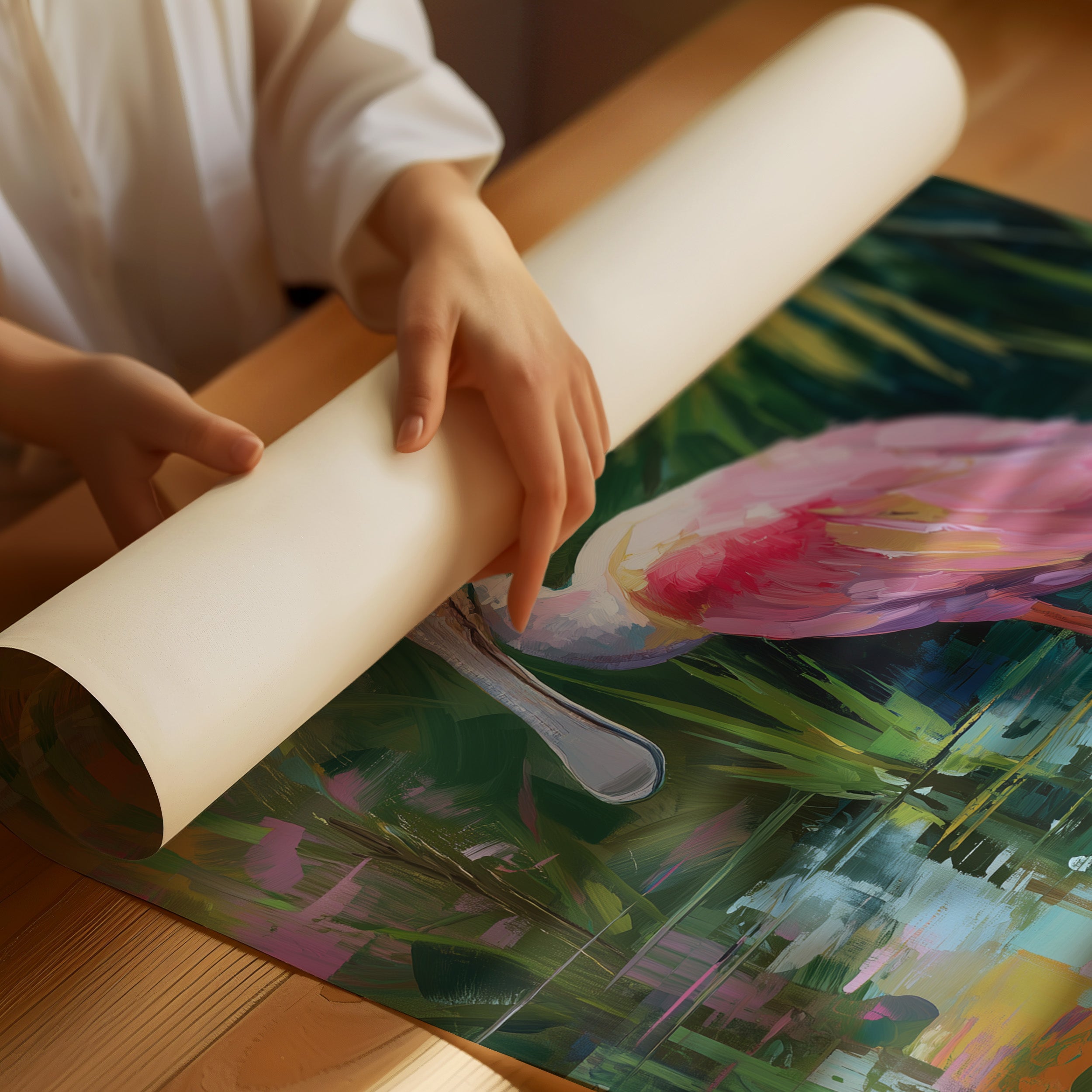 Rosy Sentinel Guards Tropical Waters