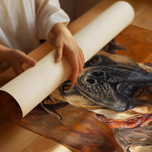 Bullmastiff Sheriff of the High Plains