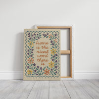 Cross-Stitched Warmth On Weathered Wood