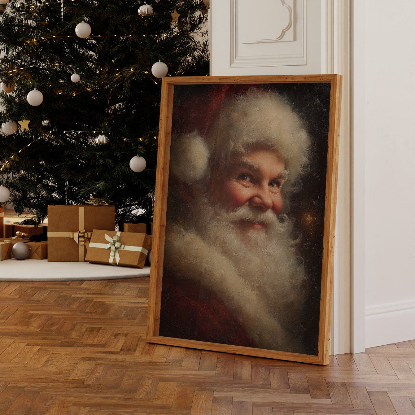 December Magic Glows In Portrait