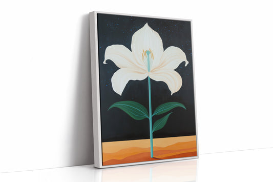 Midnight Lily Reaches For Stars